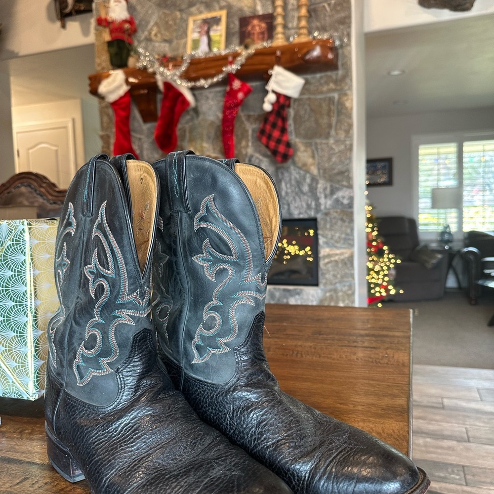 Tony Lama Men’s Leather Boots size 12EE
